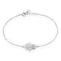 Bracciale Silver Collection Argento Rodiato