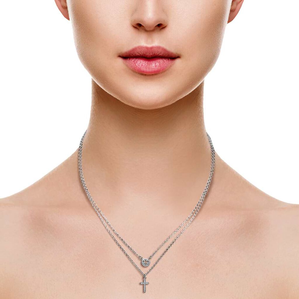 Collana Silver Soul Argento Rodiato Cubic Zirconia - Collane Donna | Stroili