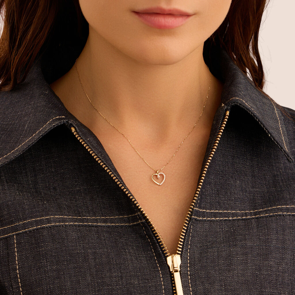 Collana Sophia Oro Giallo Diamante