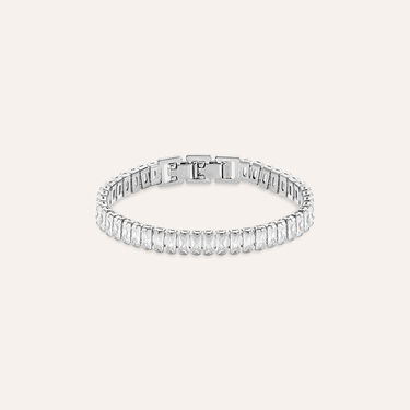 Bracciale Tennis Romantic Shine Metallo Cristallo