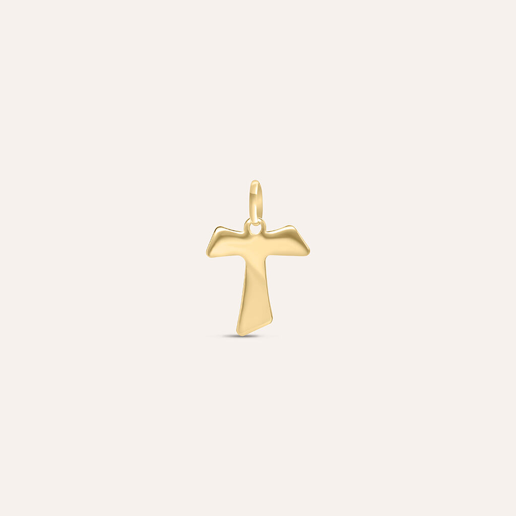 Pendente Holy Oro Giallo - Ciondoli con Incisione Unisex | Stroili