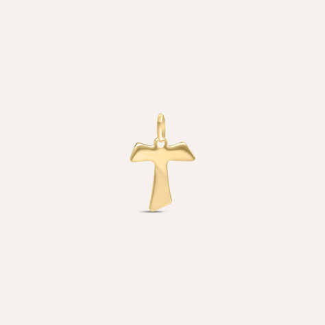 Pendente Holy Oro Giallo - Ciondoli con Incisione Unisex | Stroili