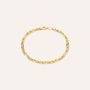 Bracciale Catena Oro Uomo Oro Giallo
