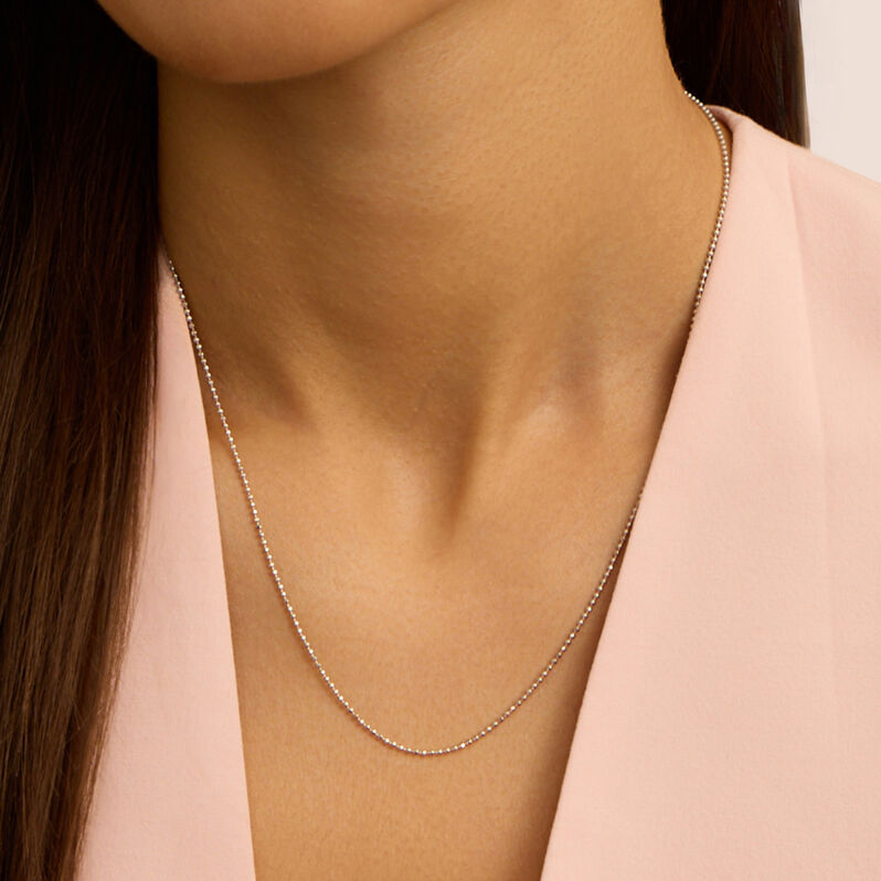 Catenina Silver Collection Argento Rodiato - Collane Catena Donna | Stroili