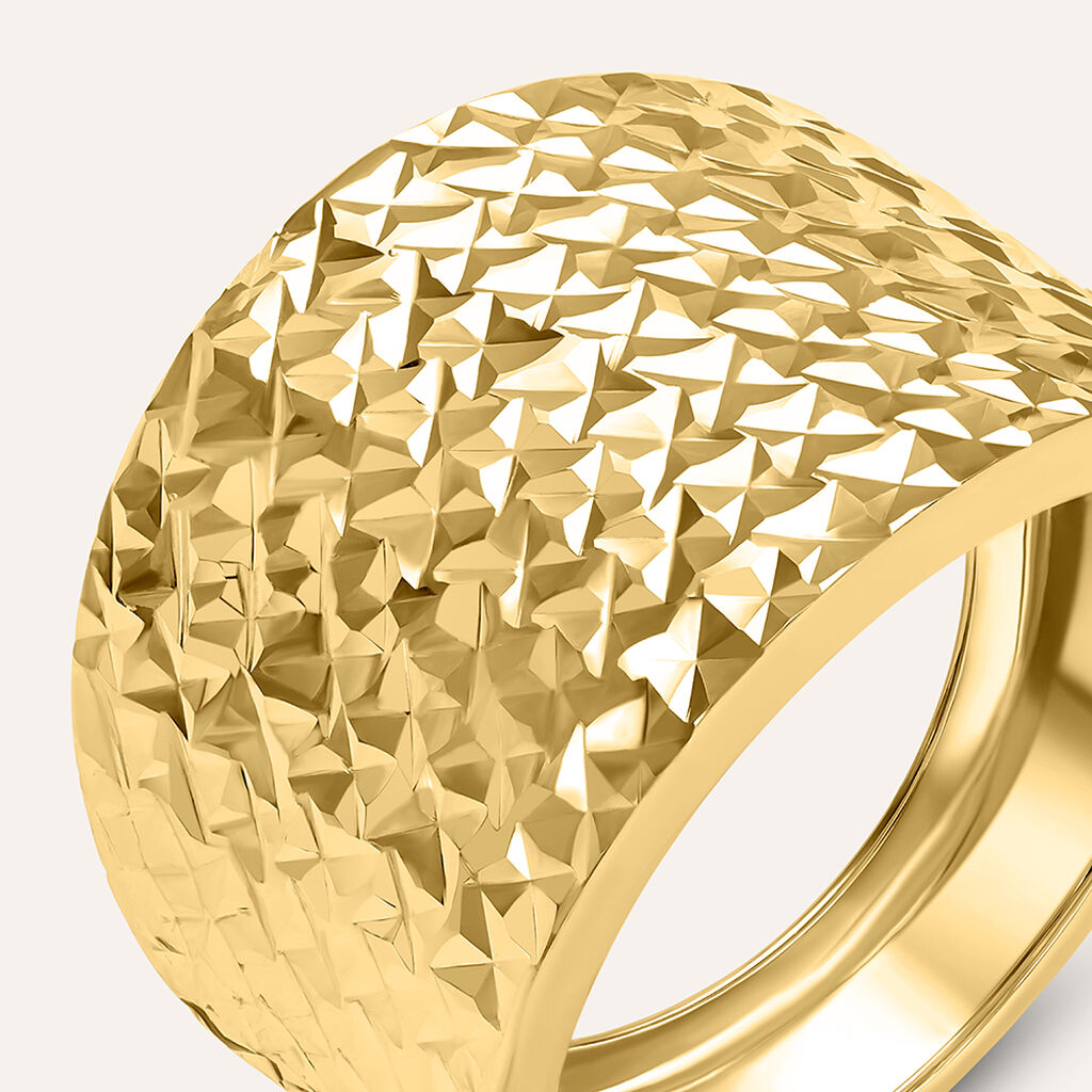 Anello Fascia Golden Lover Oro Giallo - Anelli 18 Carati Donna | Stroili