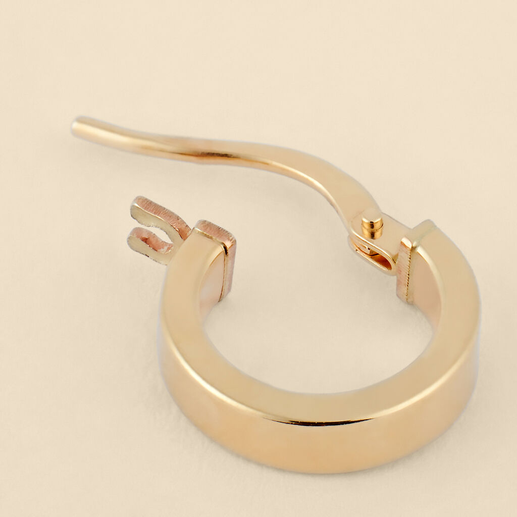 Orecchini A Cerchio Toujours Oro Giallo