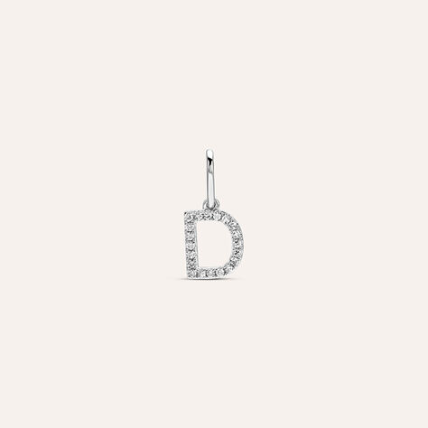 Pendente Sophia Oro Bianco Diamante - Ciondoli Donna | Stroili