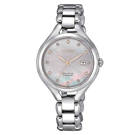 Orologio Eco Drive Citizen Lady Titanio Ew2560-86y - Orologi con Datario Donna | Stroili