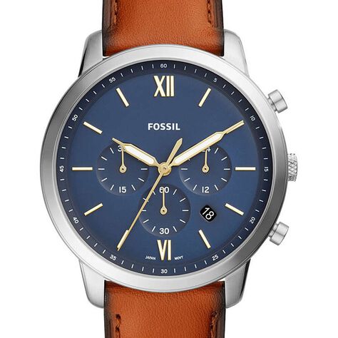 Orologio Al Quarzo Fossil Neutra Chrono Fs5453 - Orologi con Datario Uomo | Stroili