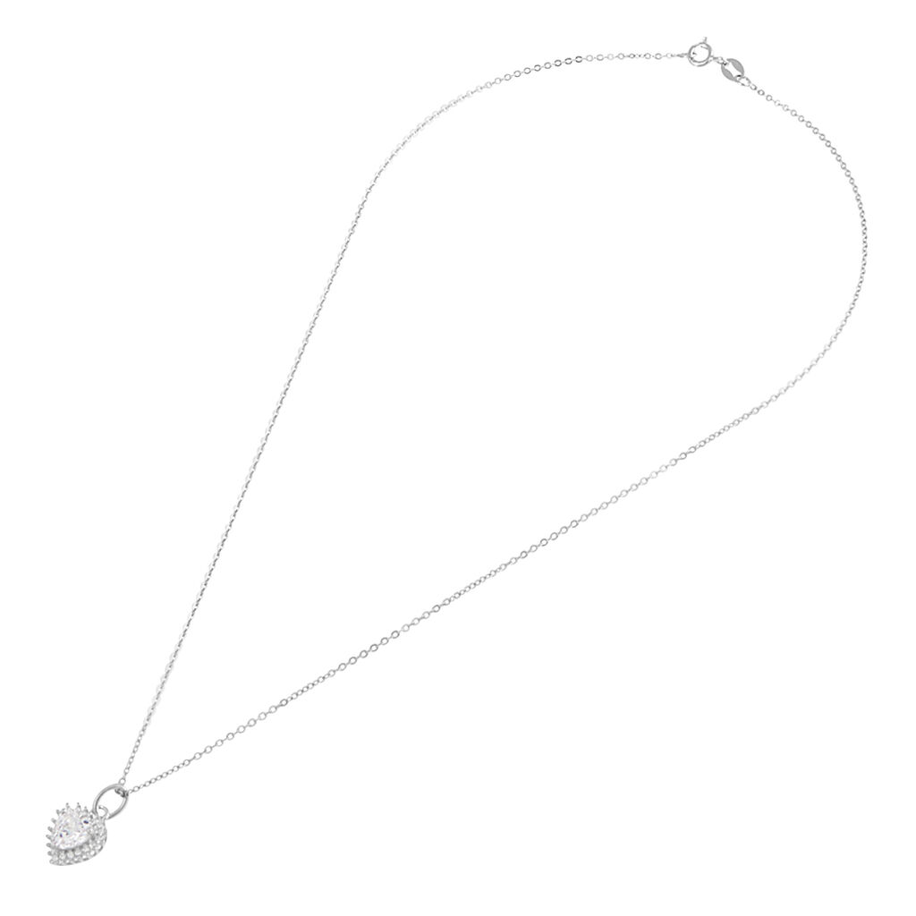 Collana Silver Elegance Argento Rodiato Cubic Zirconia - Collane Donna | Stroili