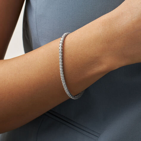 Bracciale Tennis Firmamenti Oro Bianco Diamante - Bracciali Tennis Donna | Stroili