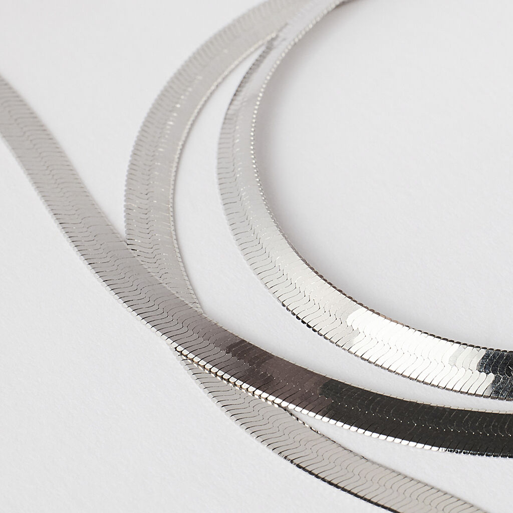 Catena L'homme Or Oro Bianco