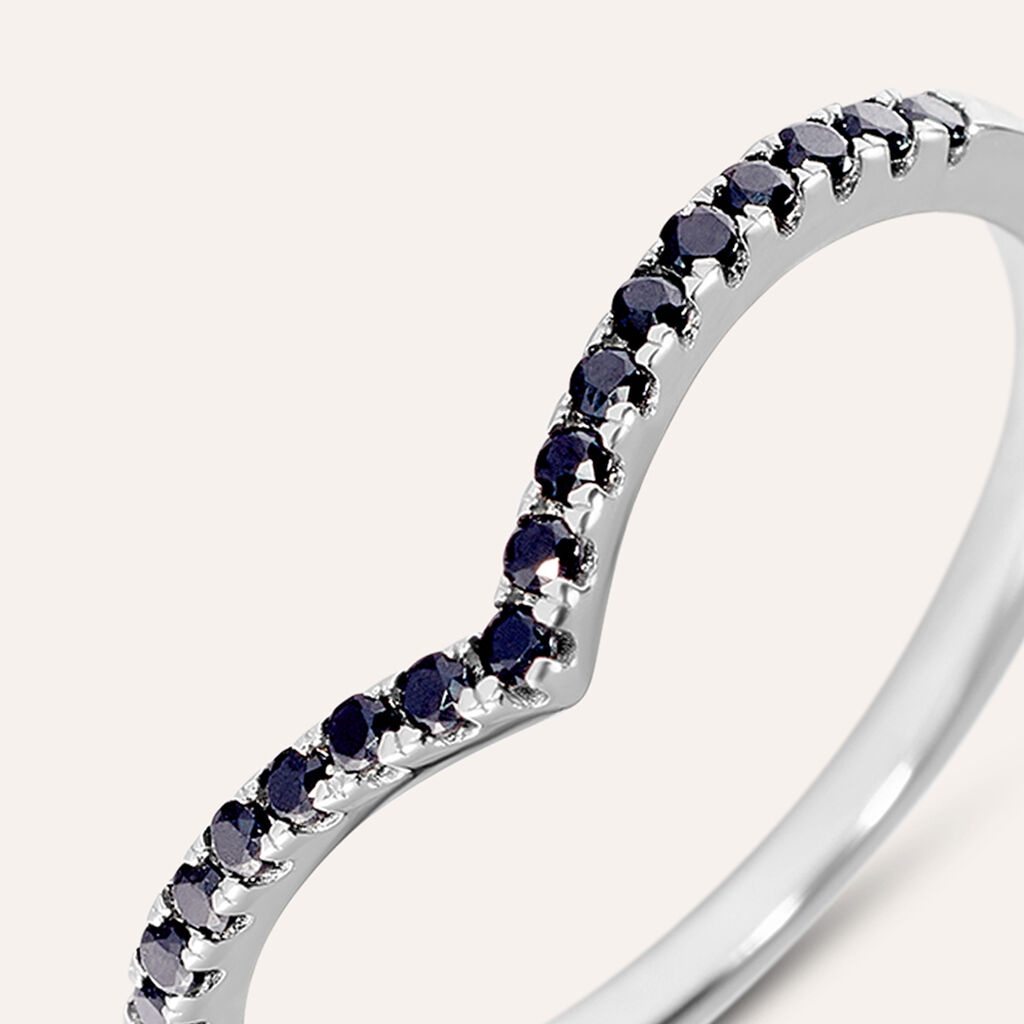 Anello Fantasia Silver Shine Argento Rodiato Cubic Zirconia