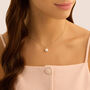 Pendente Love Beats Argento Dorato Perla D'Acqua Dolce