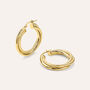 Orecchini A Cerchio Isabelle Oro Giallo