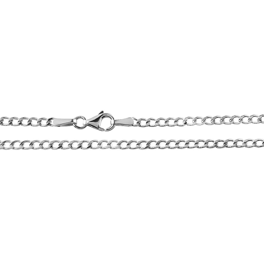 Catena L'homme Or Oro Bianco - Collane Catena Uomo | Stroili