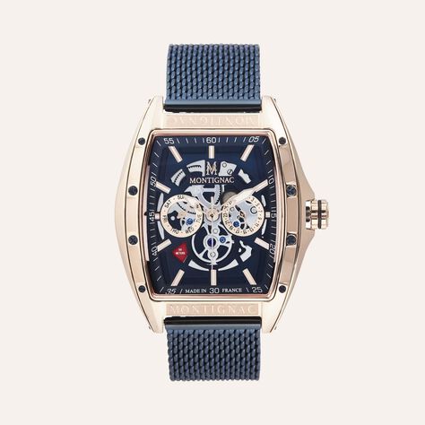 Orologio Al Quarzo Montignac Tonneau Mow701 - Orologi solo Tempo Uomo | Stroili