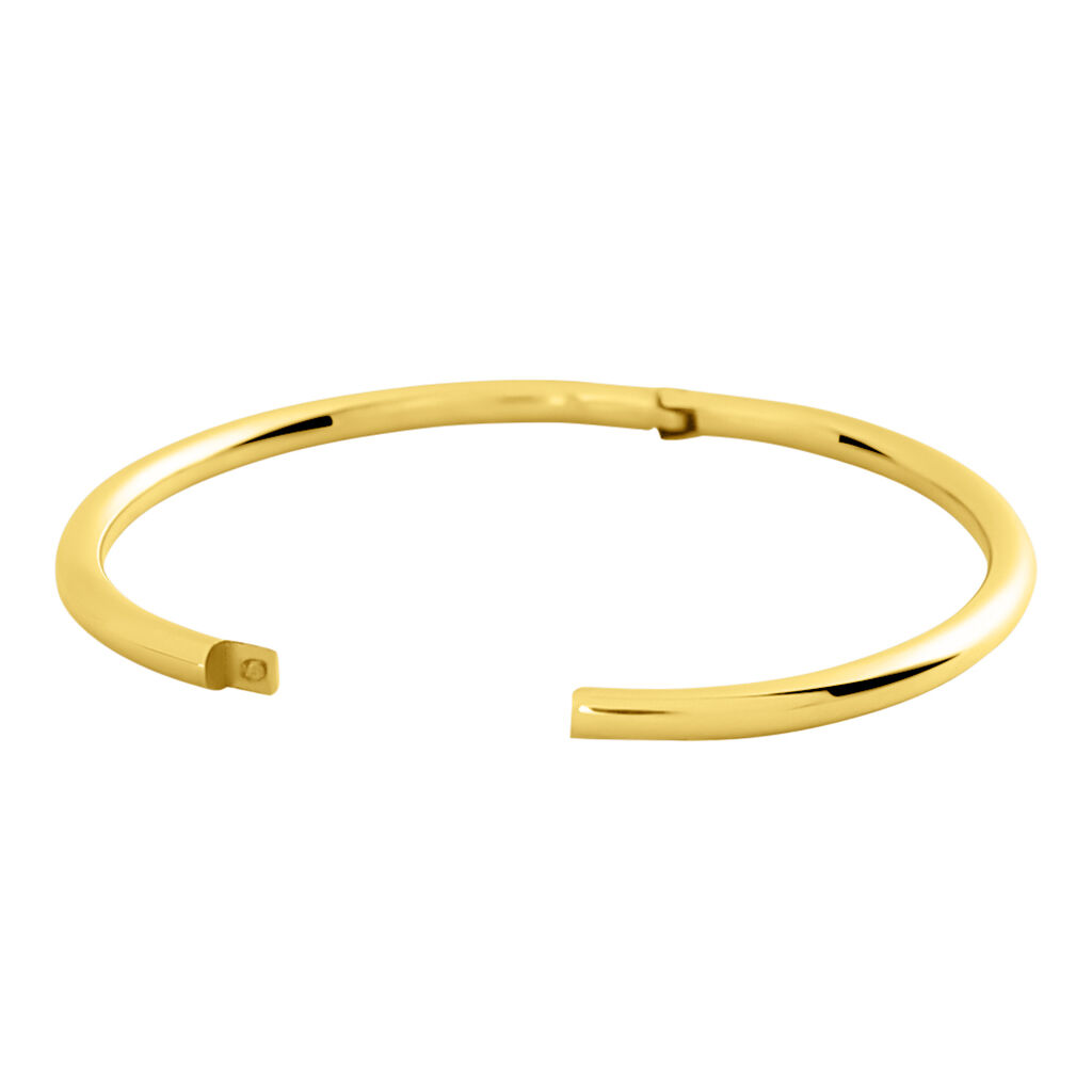 Bangle Lady Code Acciaio Dorato - Bracciali Rigidi Donna | Stroili