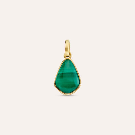 Pendente Poème Oro Giallo Malachite - Ciondoli Donna | Stroili