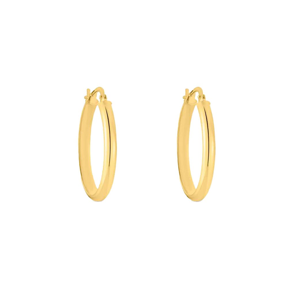 Orecchini A Cerchio Toujours Oro Giallo - Orecchini a Cerchio Donna | Stroili