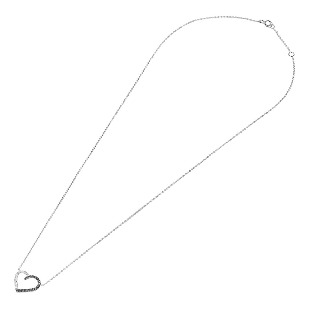Collana Sophia Oro Bianco Diamante - Collane Donna | Stroili