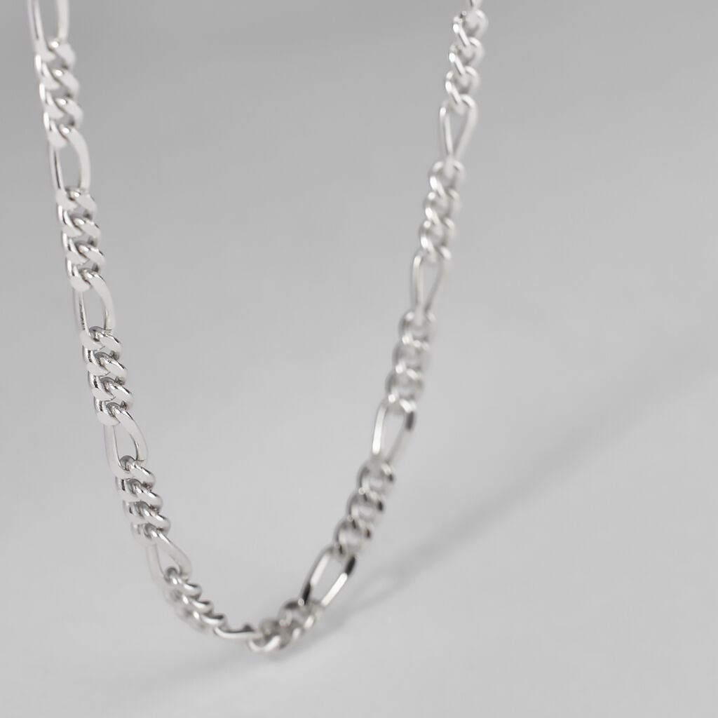 Catena Gentleman Argento Rodiato