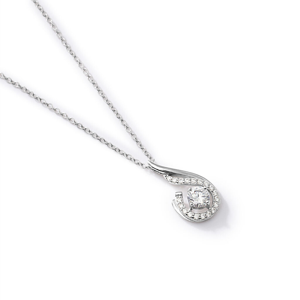 Collana Silver Elegance Argento Rodiato Cubic Zirconia - Collane Donna | Stroili