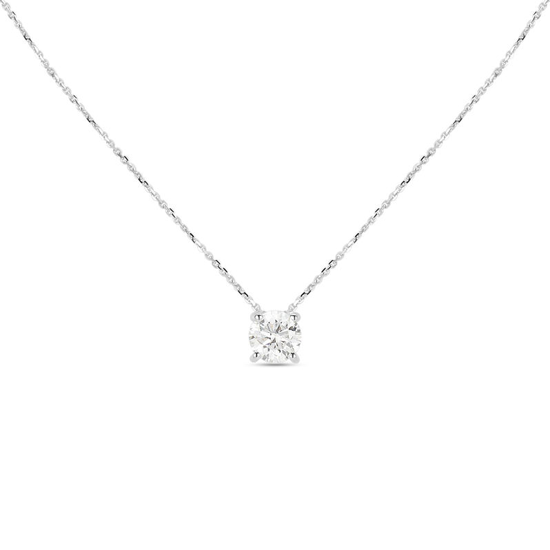 Collana Punto Luce Diamade Oro Bianco Diamante Lab-Grown - Collane Punto Luce Donna | Stroili