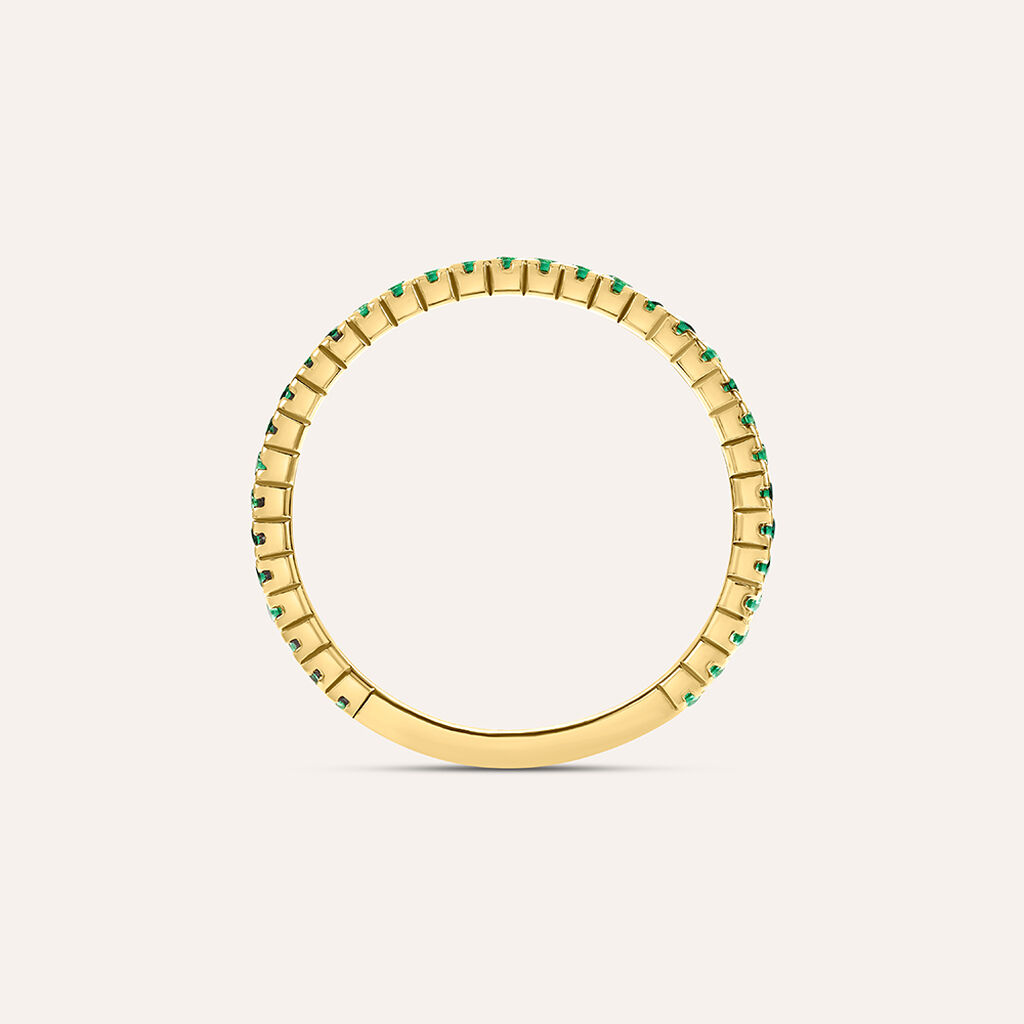 Anello Eternity Claire Oro Giallo Cubic Zirconia - Anelli Eternity Donna | Stroili