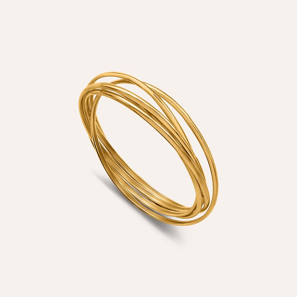 Bangle Silver Collection Argento Dorato - Gioielli Donna | Stroili