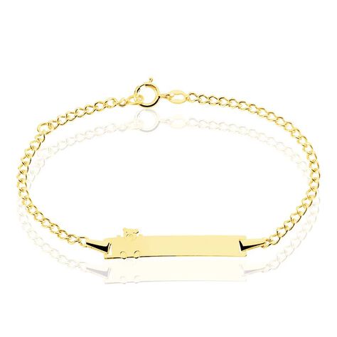 Bracciale Con Targhetta Holy Oro Giallo - Bracciali con Incisione Bambino | Stroili