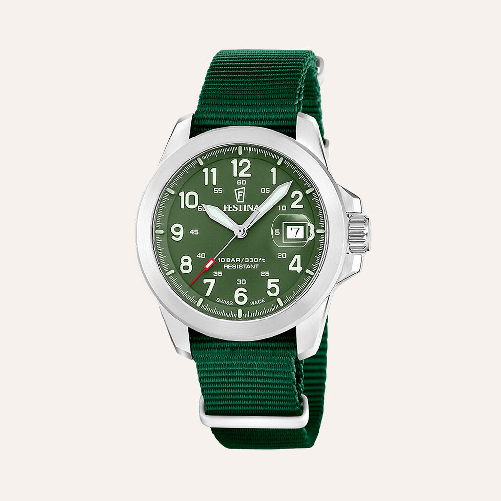 Orologio Al Quarzo Festina Swiss Made Field F20081/3