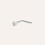 Piercing Naso Punto Luce Bon Ton Oro Bianco Cubic Zirconia