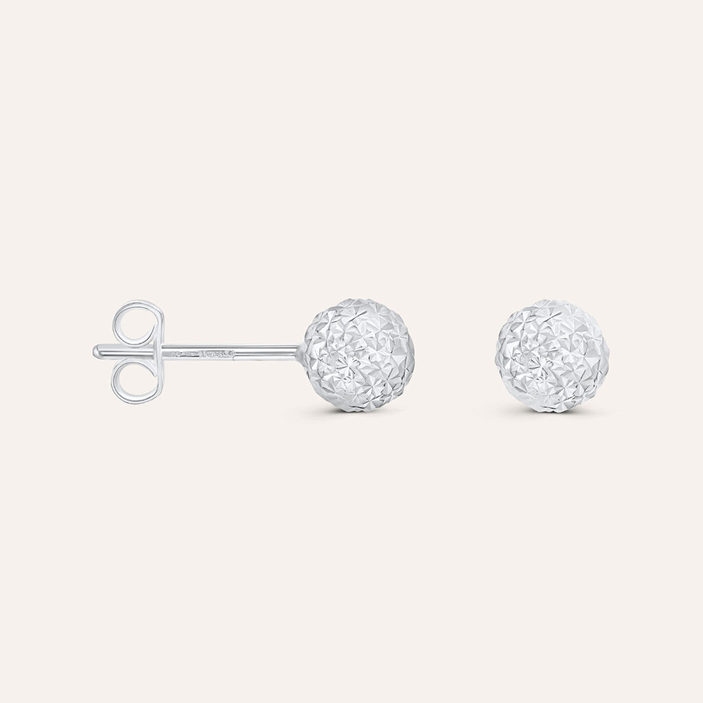Orecchini Lobo Golden Lover Oro Bianco - Orecchini a Lobo Donna | Stroili