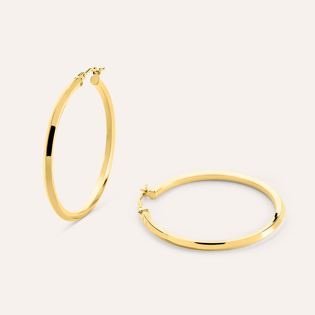 Orecchini A Cerchio Toujours Oro Giallo