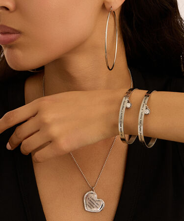 Bangle Sunrise Acciaio Cristallo