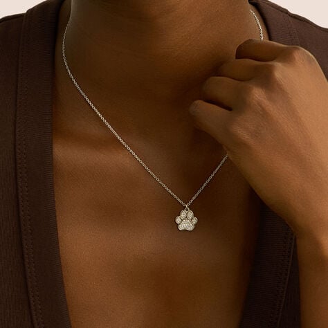 Collana Silver Moments Argento Rodiato Cubic Zirconia - Collane Donna | Stroili