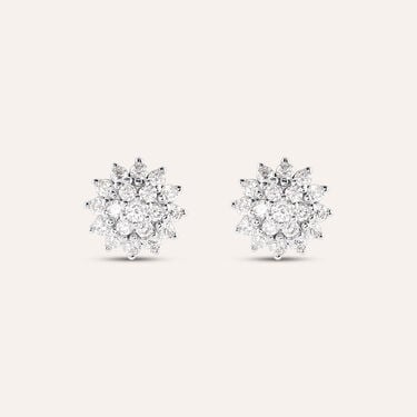 Orecchini Lobo Silver Elegance Argento Rodiato Cubic Zirconia
