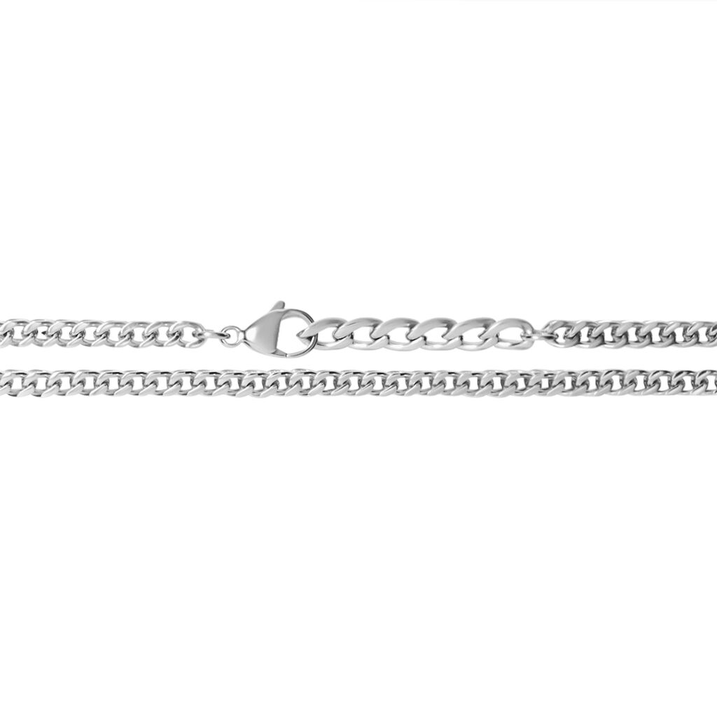Catena Man Code Acciaio - Collane Catena Unisex | Stroili