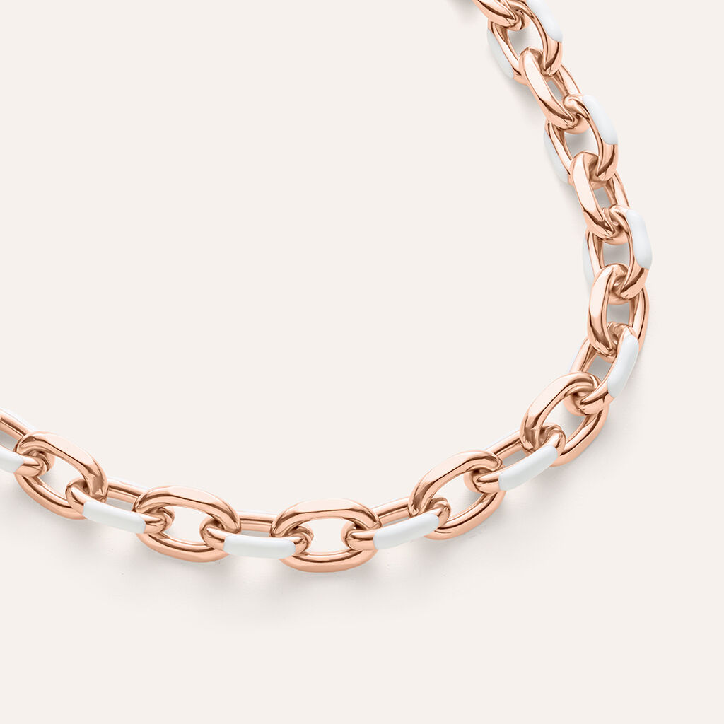 Bracciale Catena Lady Sweet Acciaio Rosa - Bracciali Donna | Stroili