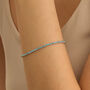 Bracciale Tennis Romantic Shine Metallo Cristallo