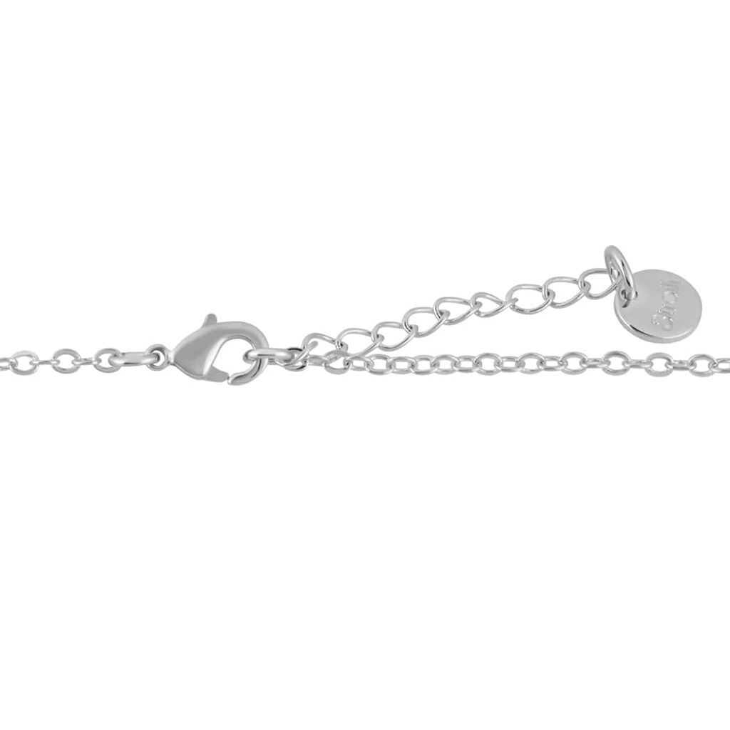Bracciale farfalla in metallo rodiato e pietre colore blu - Bracciali Donna | Stroili
