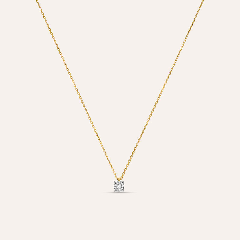 Collana Mon Petit Oro Giallo Diamante - Collane Bambino | Stroili