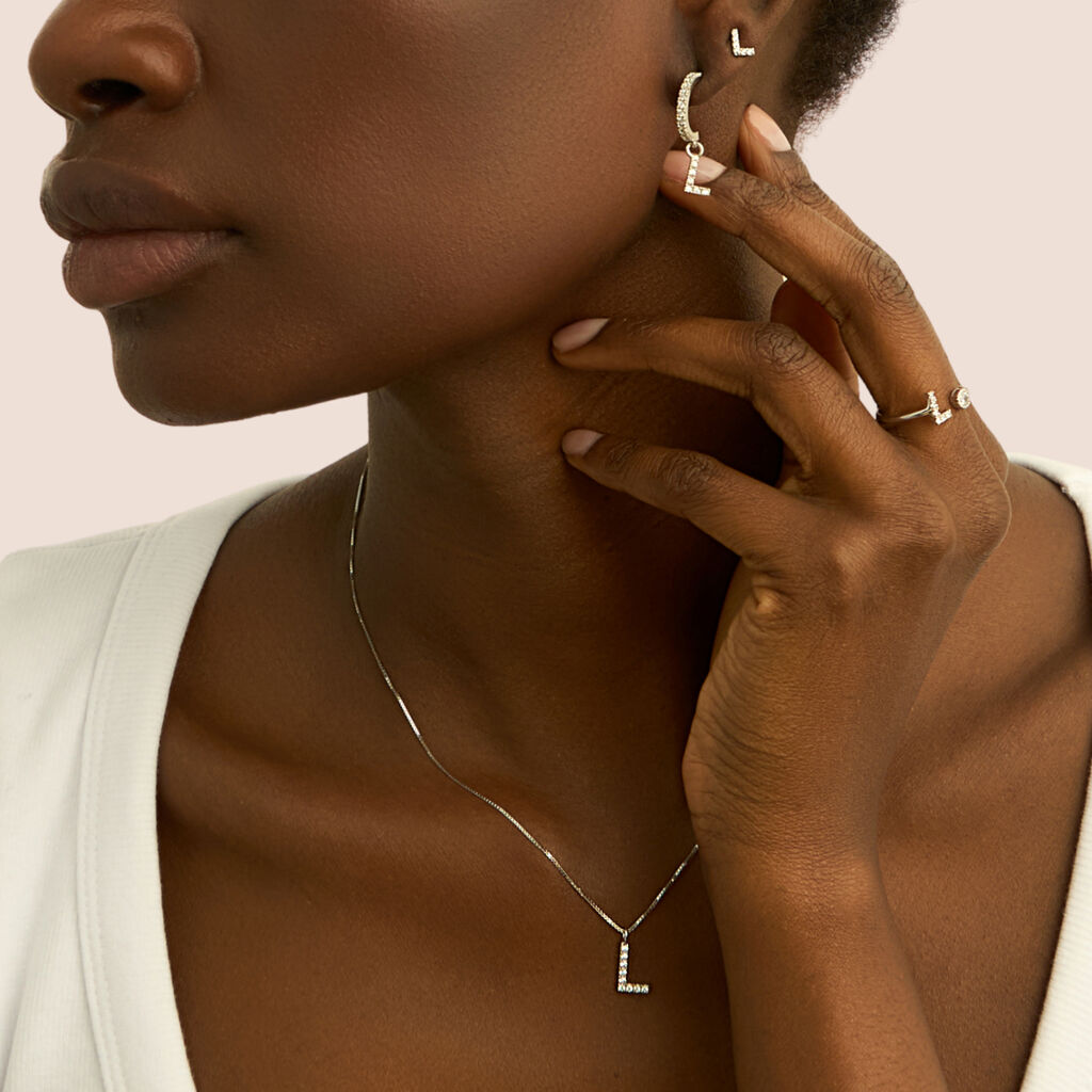 Collana Silver Moments Argento Rodiato Cubic Zirconia