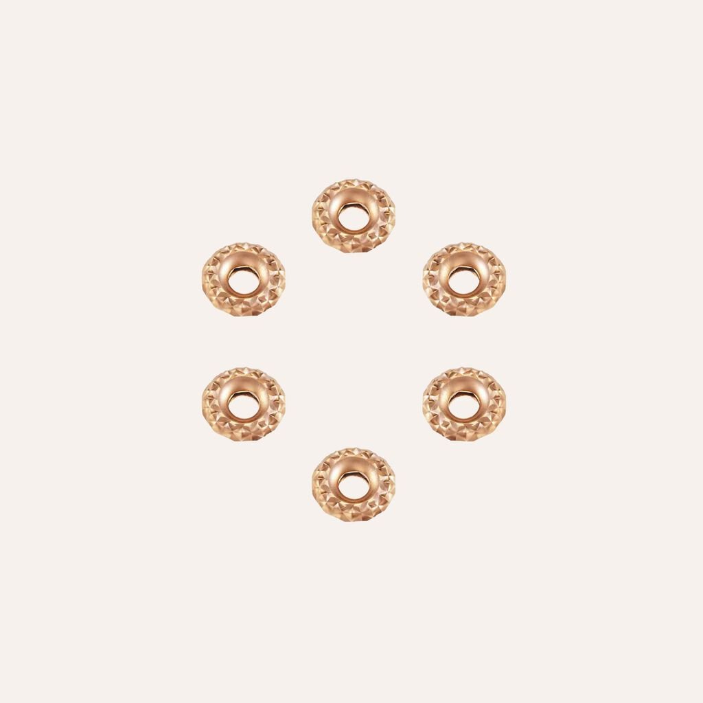 Bead Love Beats Argento Rosa