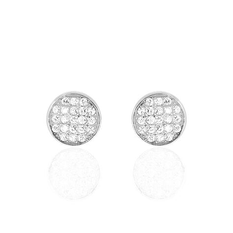 Orecchini Lobo Silver Shine Argento Rodiato Cubic Zirconia - Orecchini a Lobo Donna | Stroili
