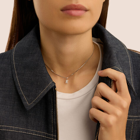 Pendente Love Beats Argento Rodiato Cubic Zirconia - Ciondoli Donna | Stroili