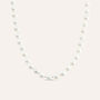 Collana Silver Pearls Argento Rodiato Perla sintentica
