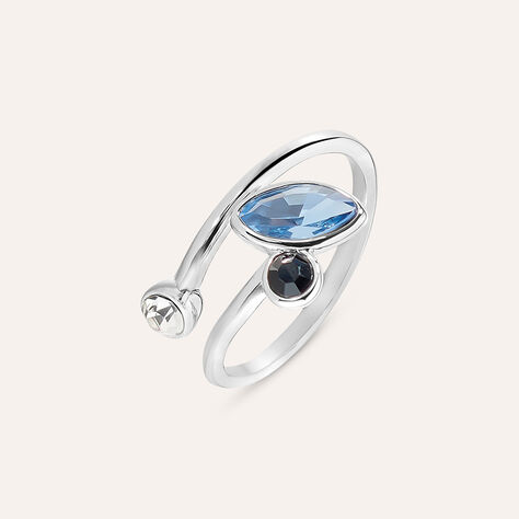 Anello Contrarie Violet Ottone Cristallo - Anelli con Pietre Donna | Stroili