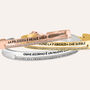 Bangle Radiance Acciaio Dorato Cristallo